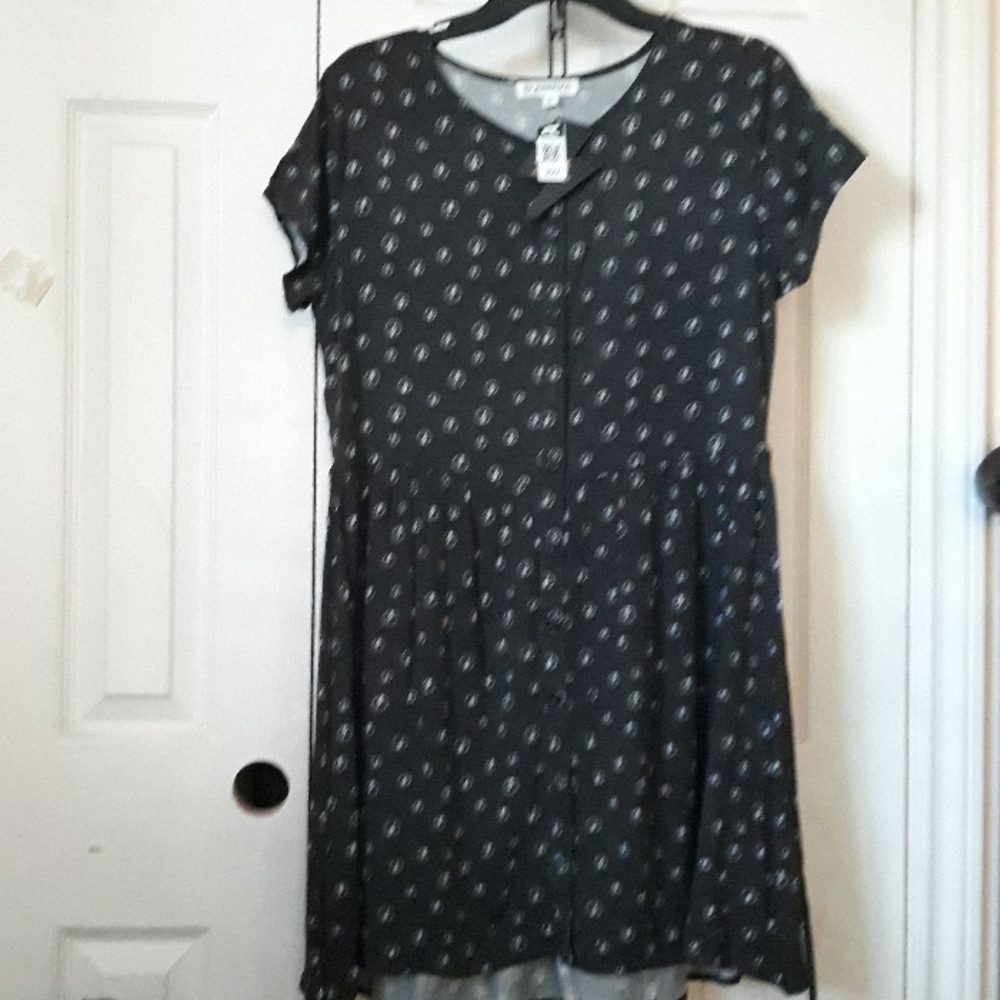 Dark gray dress